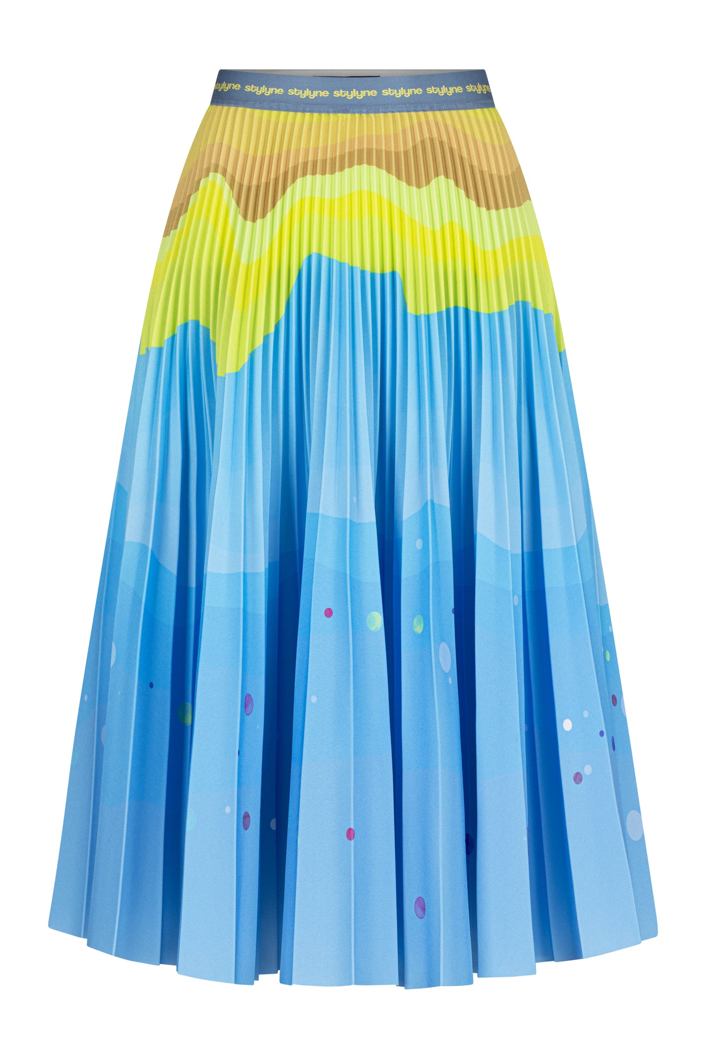 Copacabana Delight Medium Pleated Skirt