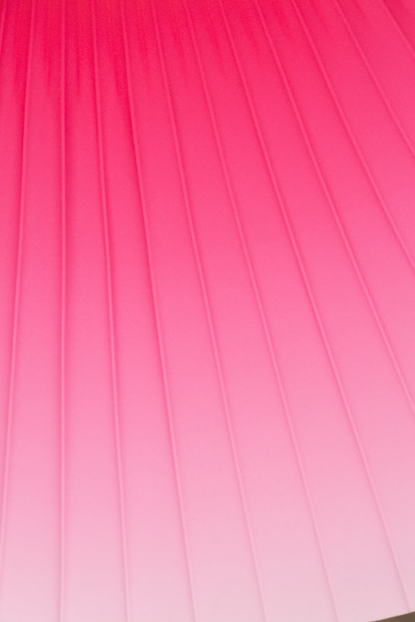 Pony Pink Ombre Medium Pleated Skirt