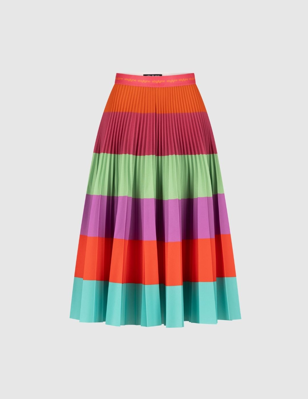 Summer Sorbet Medium Pleated Skirt