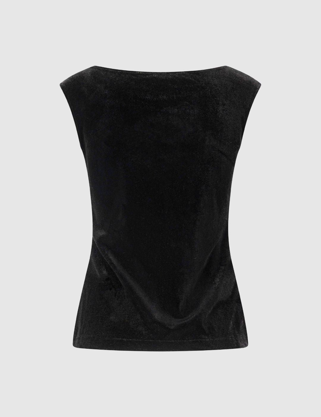 Midnight Shadow Velvet Top