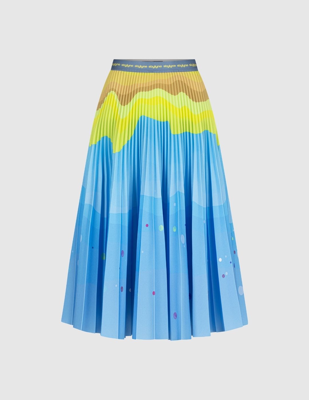 Copacabana Delight Medium Pleated Skirt