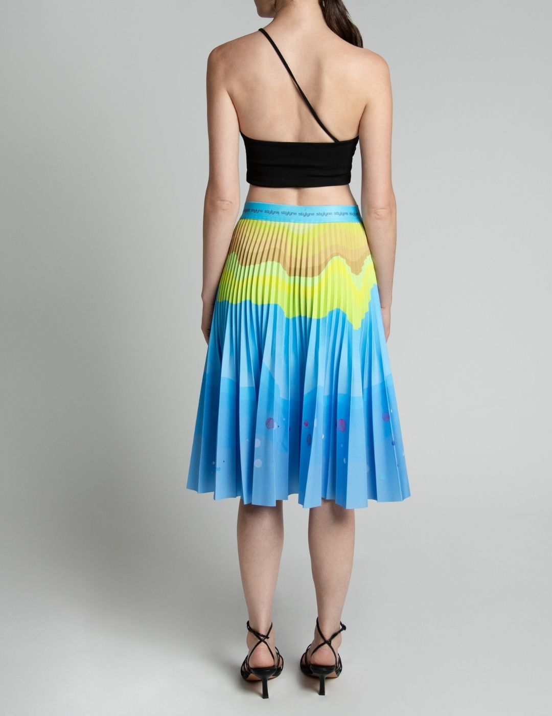 Copacabana Delight Medium Pleated Skirt
