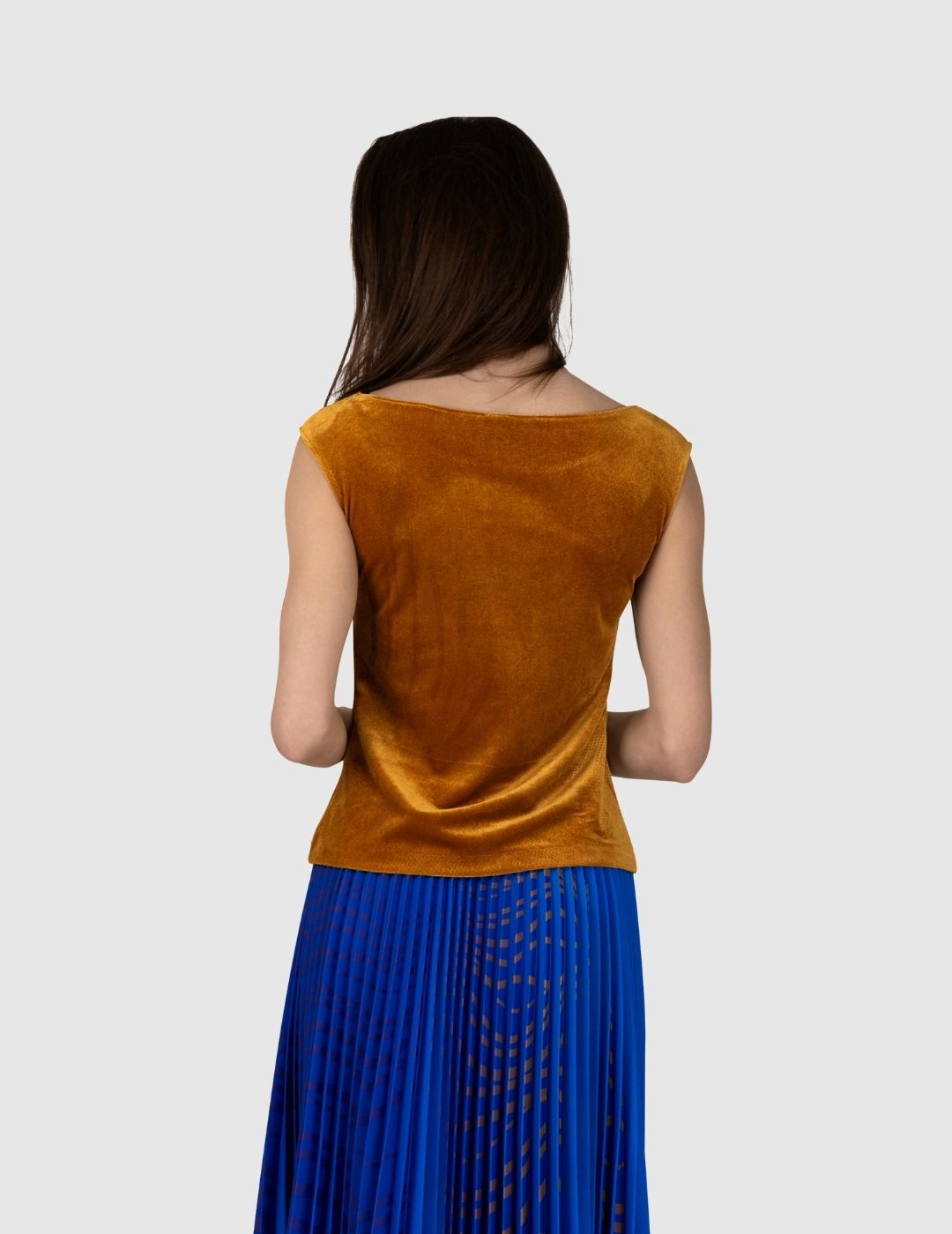 Golden Hour Velvet Top