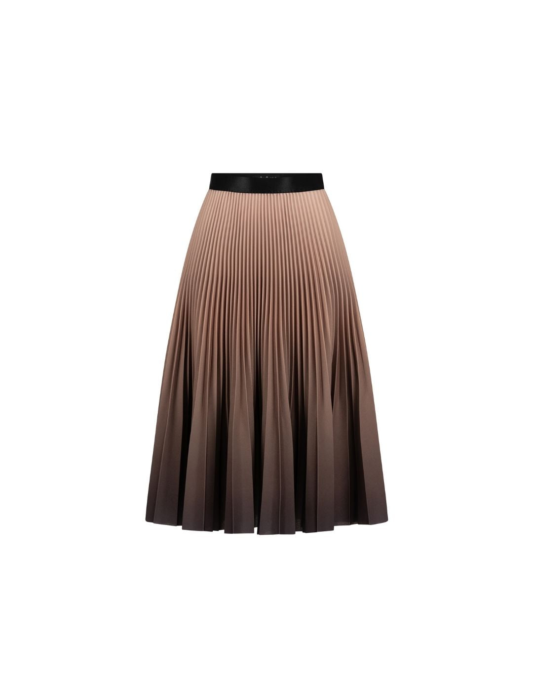 Mocha Medium Pleated Skirt