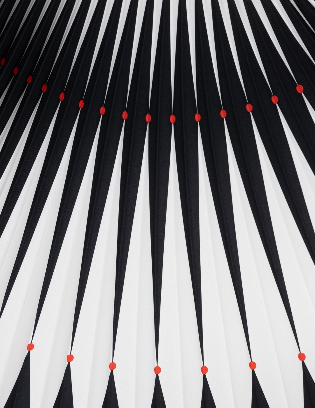 Harlequin Long Pleated Skirt