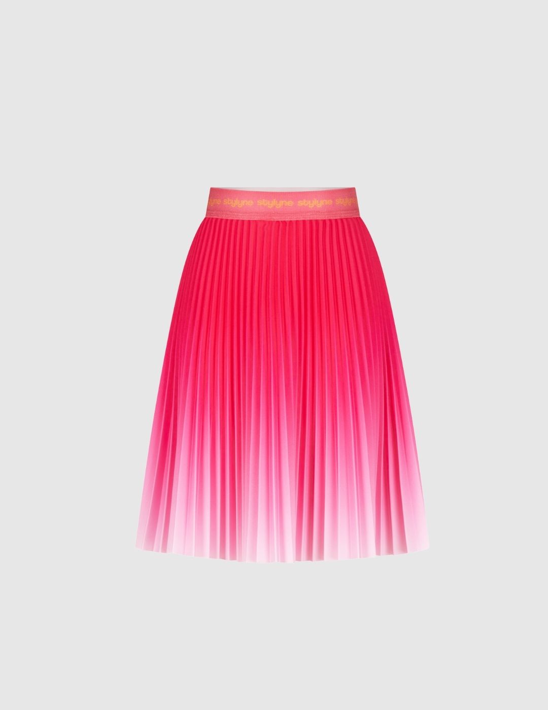 Pony Pink Ombre Children's Short Pleated Skirt