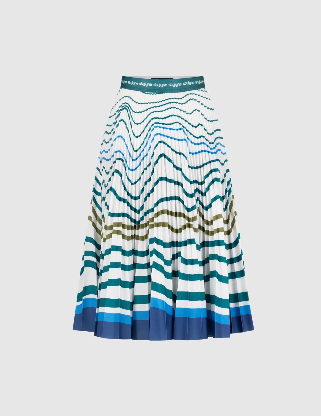 Rising Tides Medium Pleated Skirt