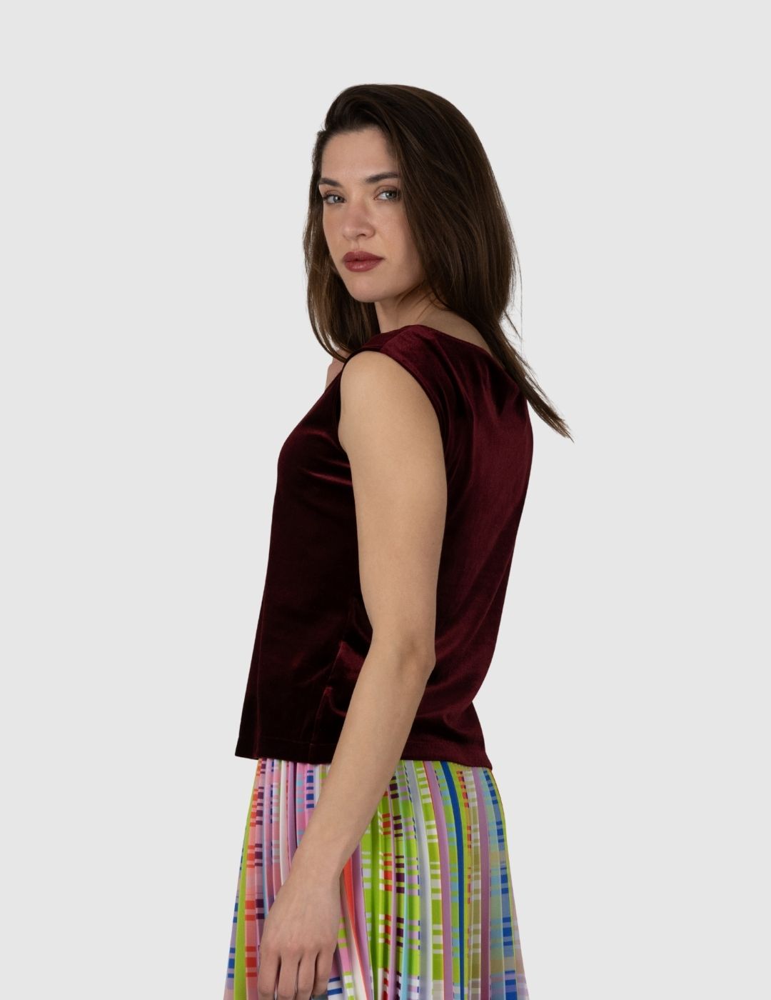 Merlot Crush Velvet Top