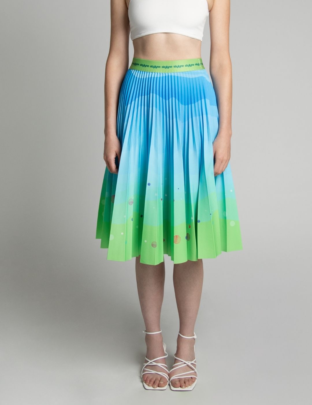 Maya Bay Medium Pleated Skirt