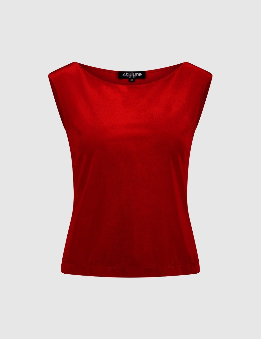 Crimson Flame Velvet Top