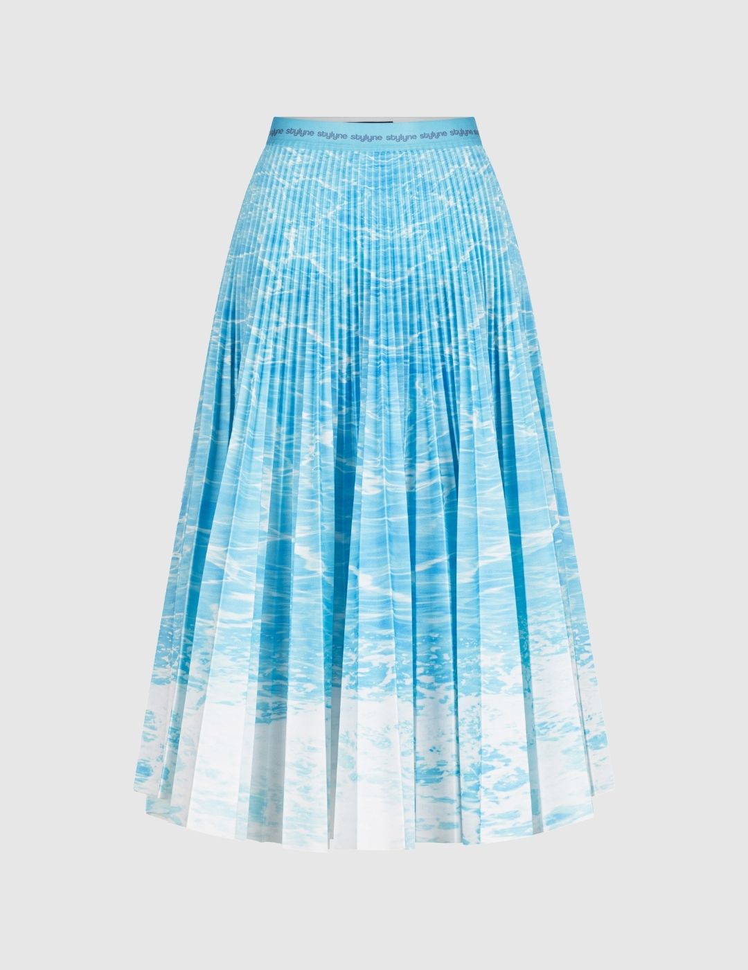 Splash Medium Pleated Skirt