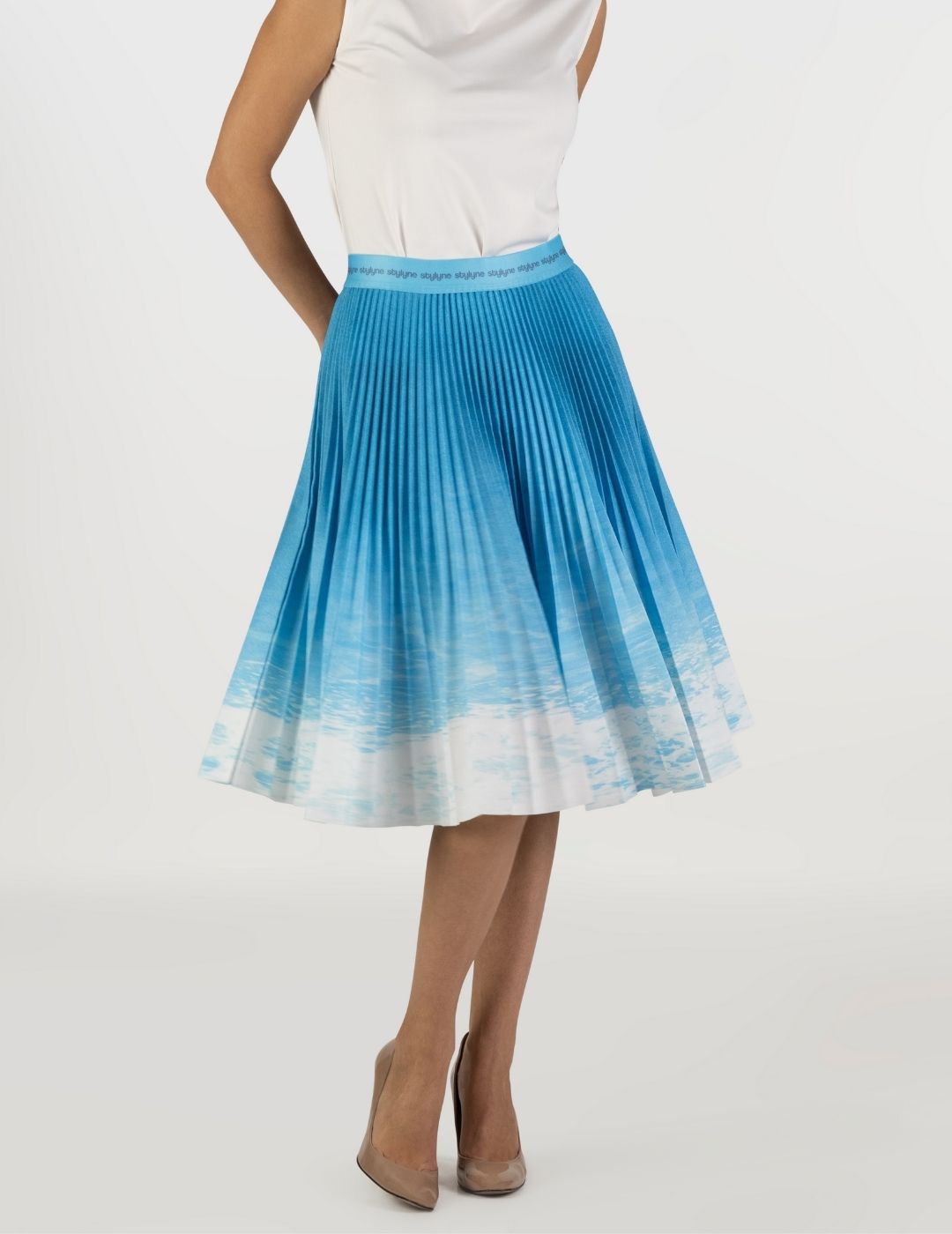 By The Pool Medium Pleated Skirt