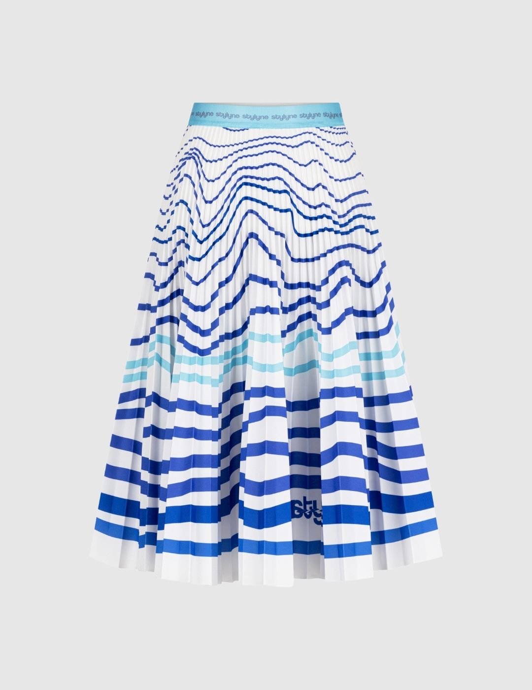 Arctic Ocean Medium Pleated Skirt