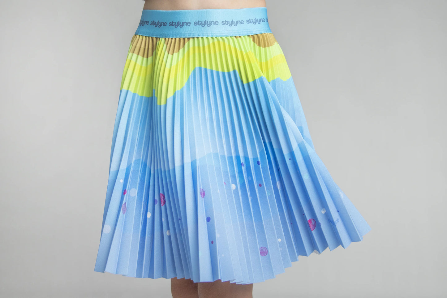 Copacabana Delight Kids Pleated Skirt