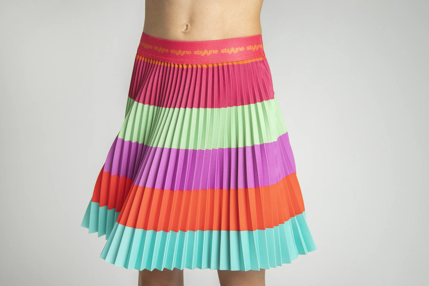 Summer Sorbet Kids Pleated Skirt