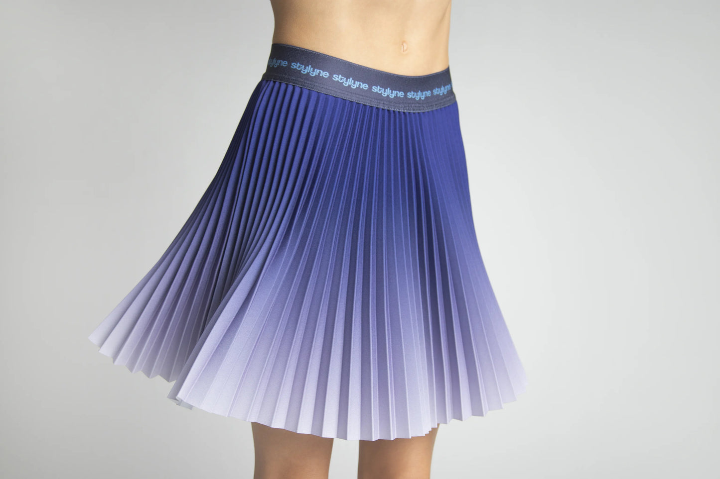 Purple Ink Kids Pleated Skirt