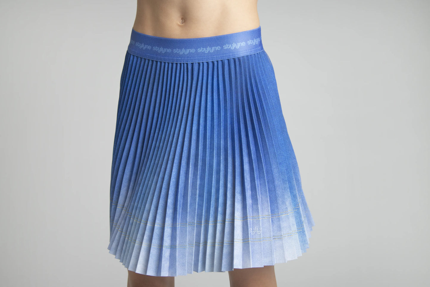 Denim Wannabe Kids Pleated Skirt