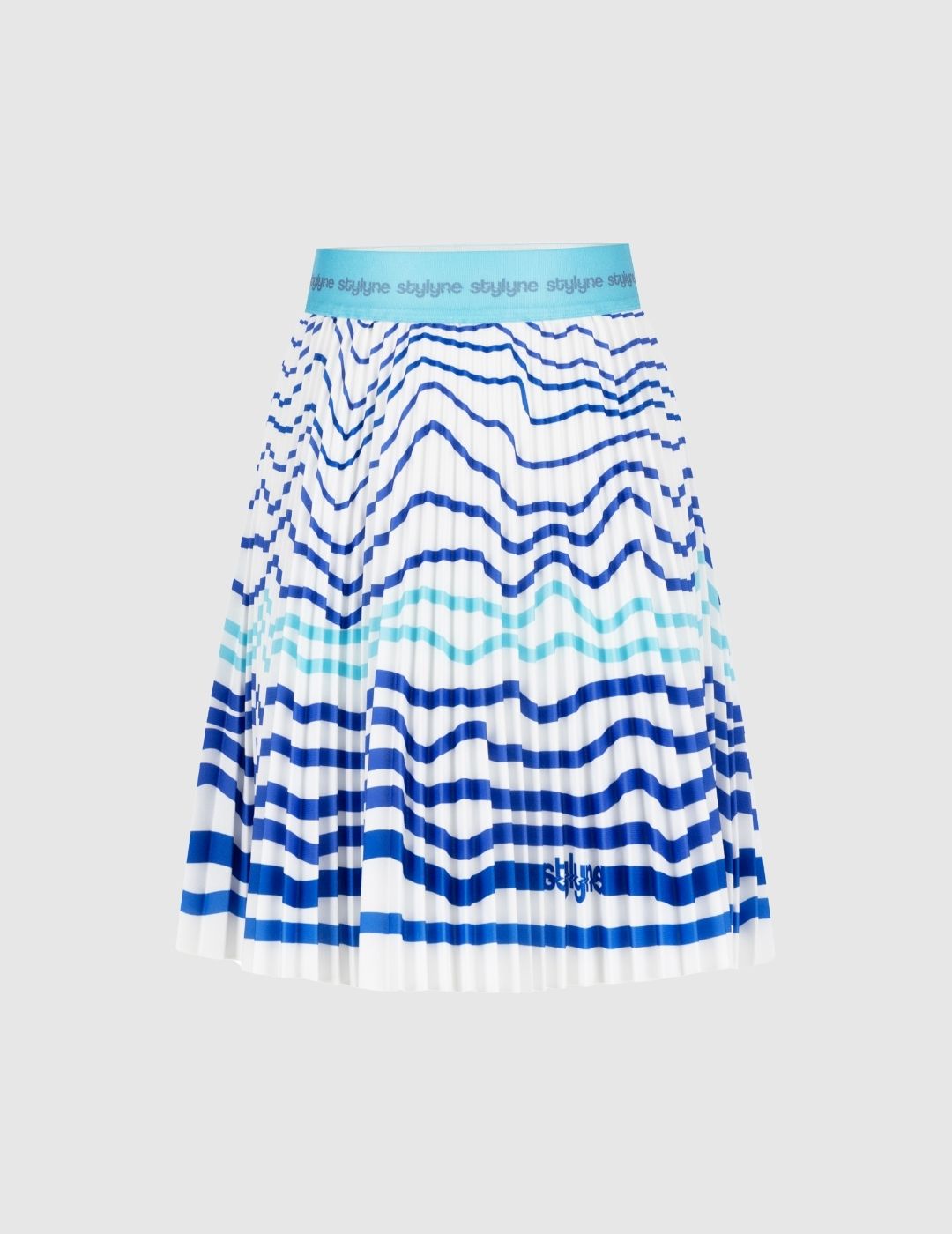 Arctic Ocean Children's Short Pleated Skirt